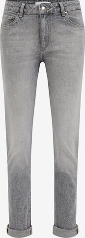 WE Fashion Regular Jeans in Grey: front