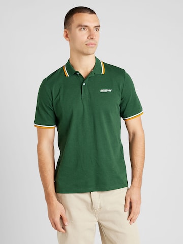 T-Shirt 'CAMPA' JACK & JONES en vert : devant