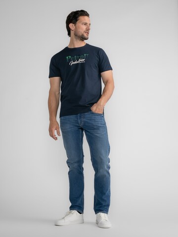 T-Shirt 'Porcupine' Petrol Industries en bleu