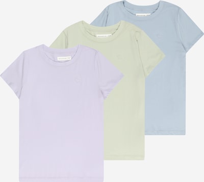 Abercrombie & Fitch T-Shirt en bleu pastel / vert pastel / violet pastel, Vue avec produit