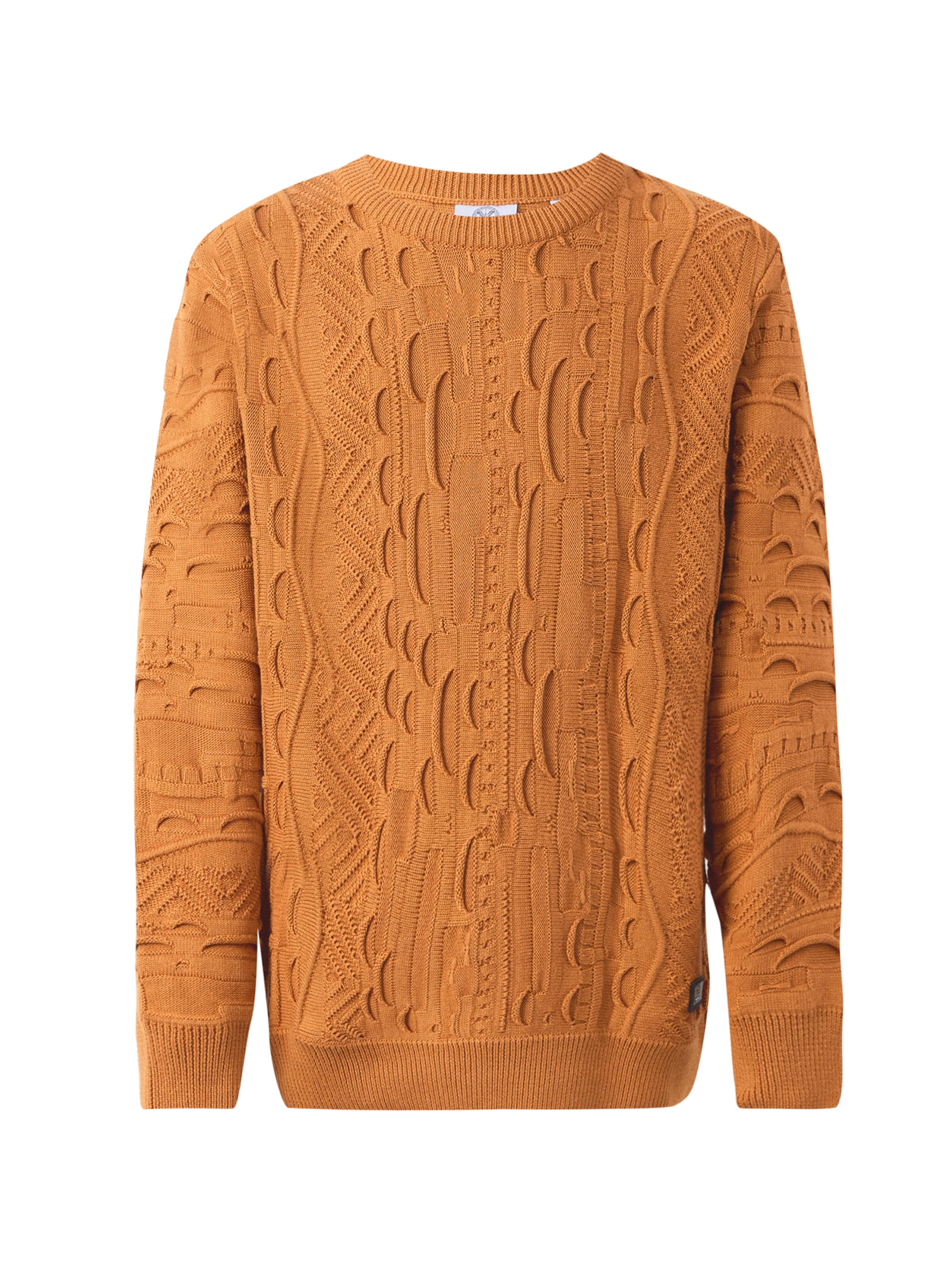 Carlo Colucci Свитер в Бежевый: спереди