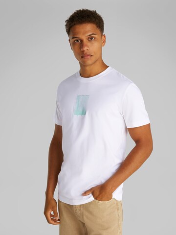 Maglietta di Calvin Klein Jeans in bianco: frontale