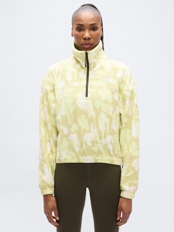 THE NORTH FACE - Jersey deportivo 'MOUNTAIN ATHLETICS' en amarillo: frente