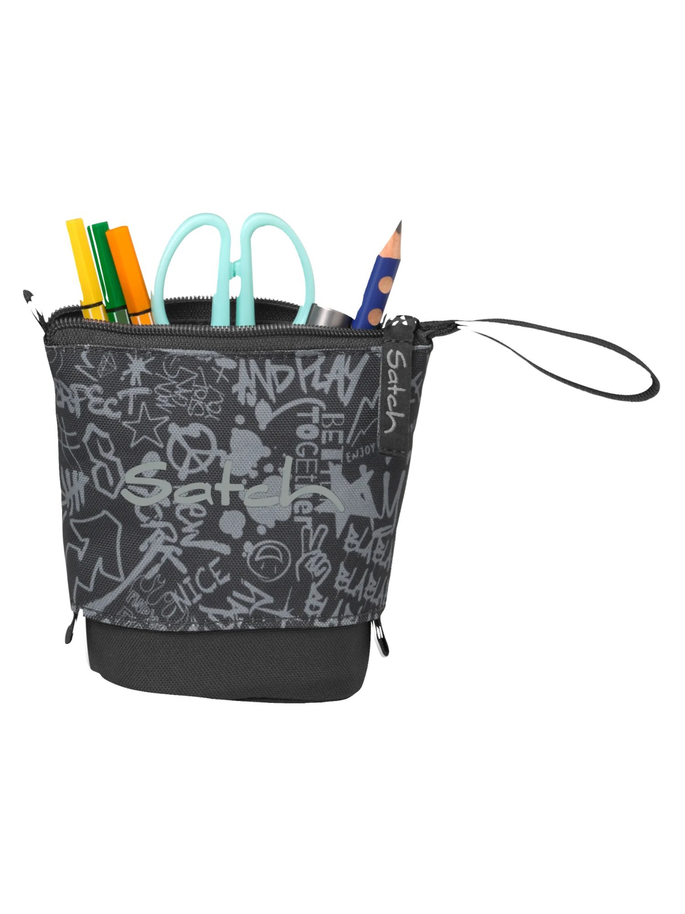 Satch Bag 'Federmäppchen Pencil Slider' in Grey