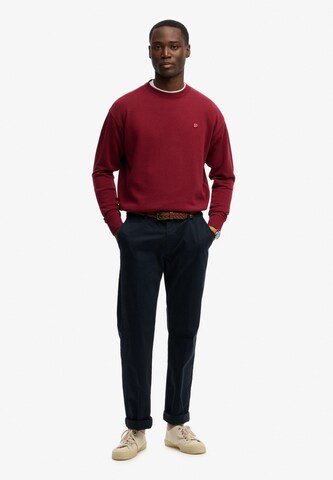 Sweat-shirt 'Heritage' Superdry & Co en rouge