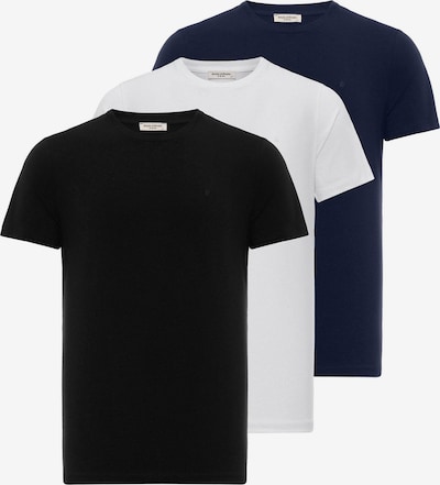 Anou Anou T-Shirt en bleu marine / noir / blanc, Vue avec produit