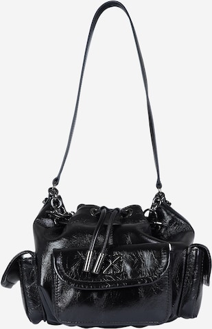 Sac à bandoulière Off-White en noir : devant