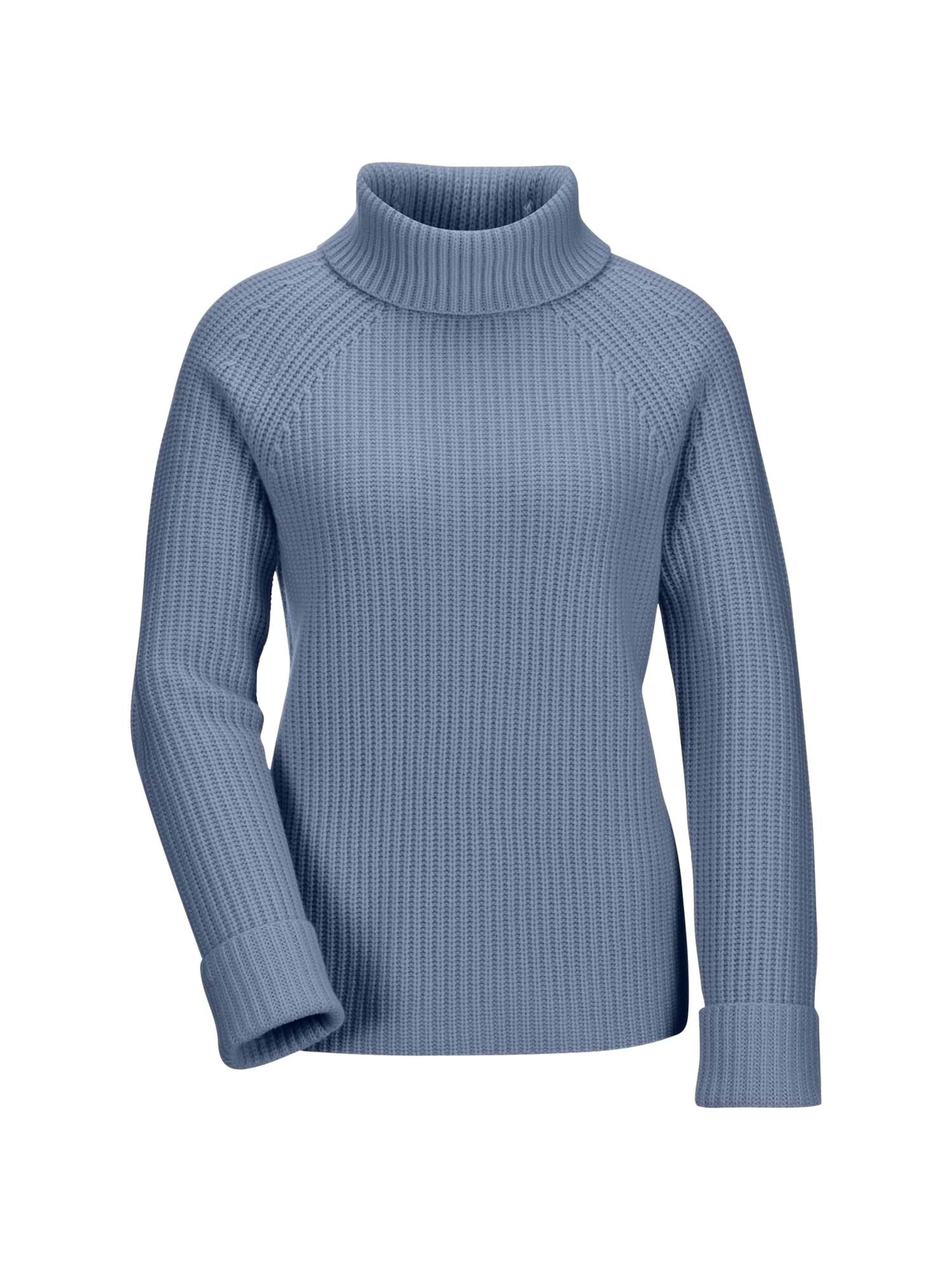 MADELEINE Trui in Blauw: voorkant