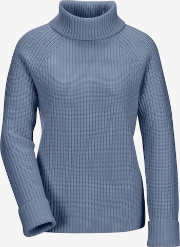 MADELEINE Pullover in Blau: Vorderseite