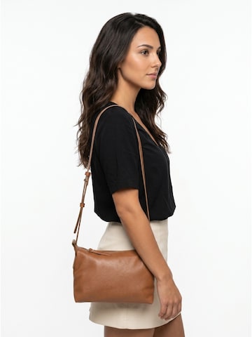 Cluty Crossbody Bag in Brown