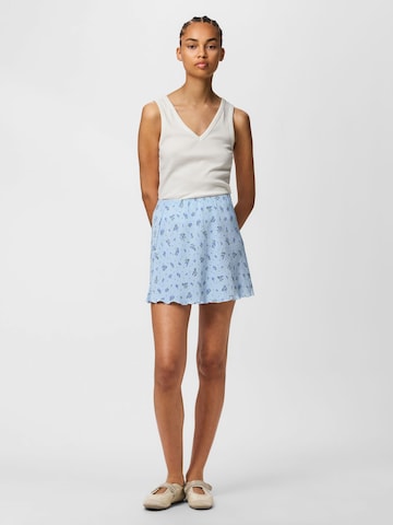PIECES Rock in Blau: Vorderseite