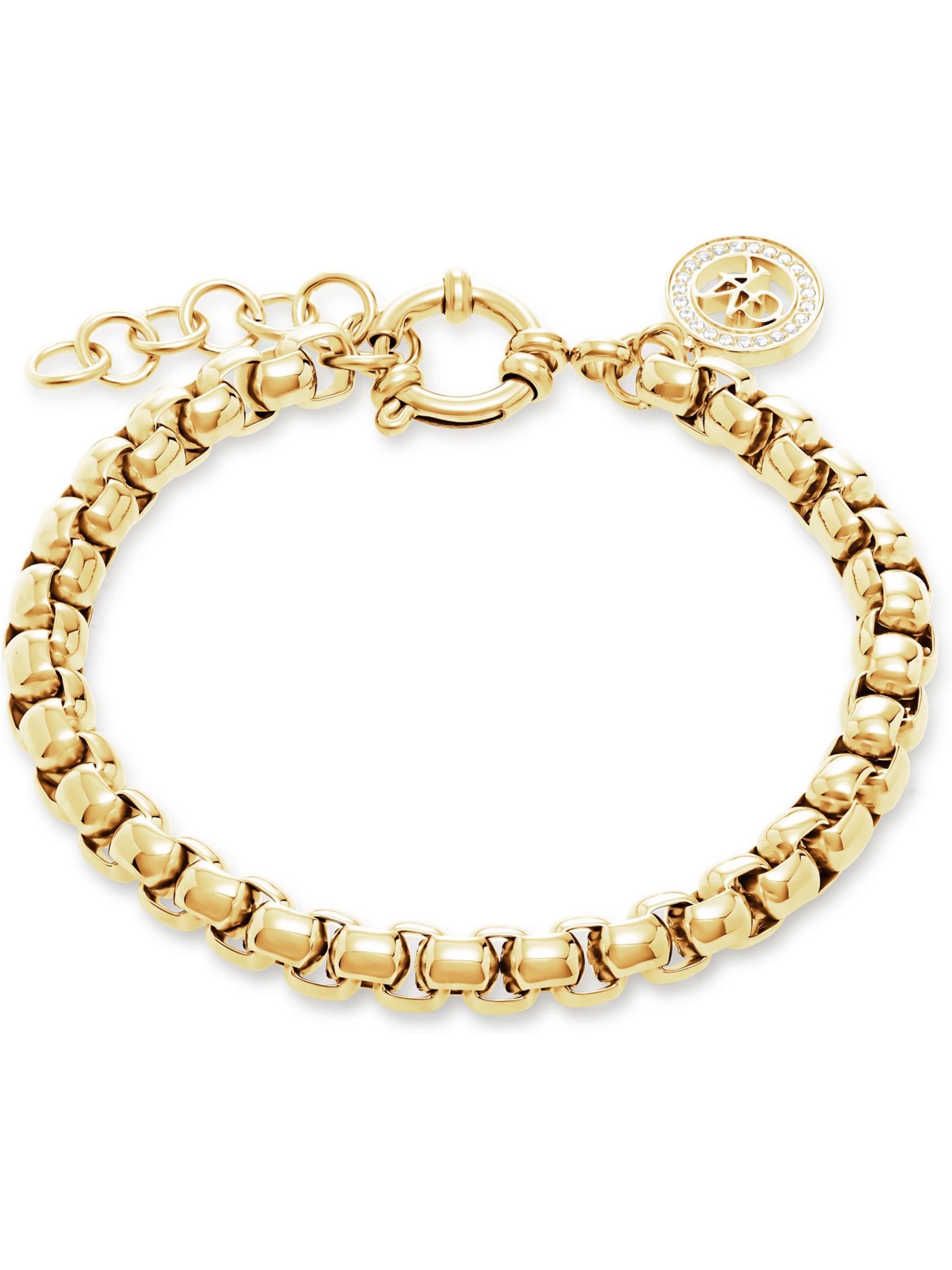 Guido Maria Kretschmer Jewellery Armband in Gelb: Vorderseite