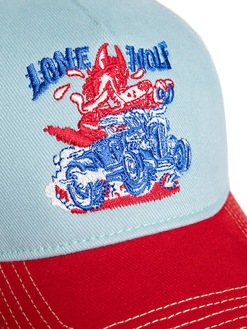 King Kerosin Cap 'Lone Wolf'‌‌‌‌‌ in Blau