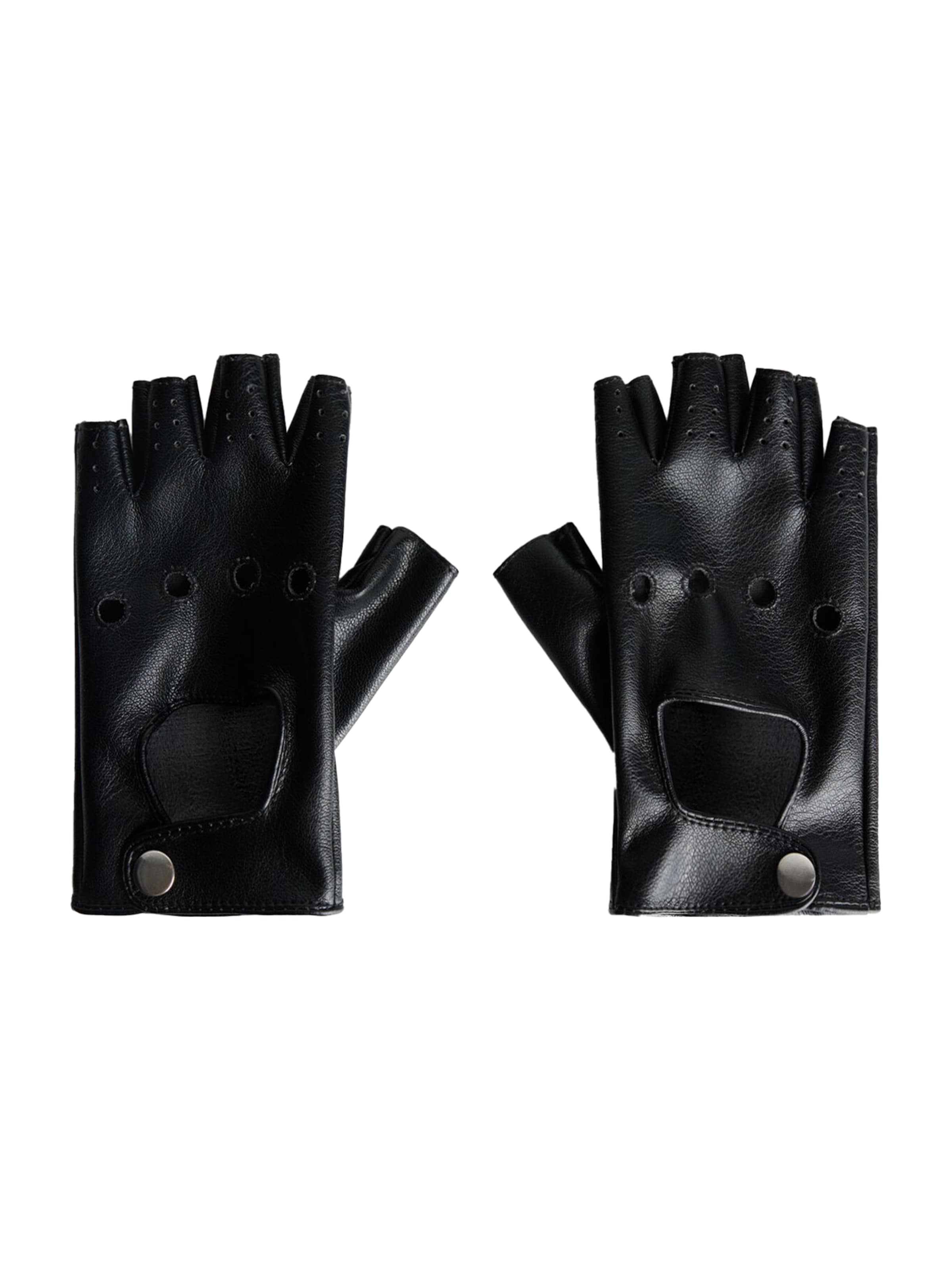 Bershka Kynsikkäät värissä musta: etupuoli