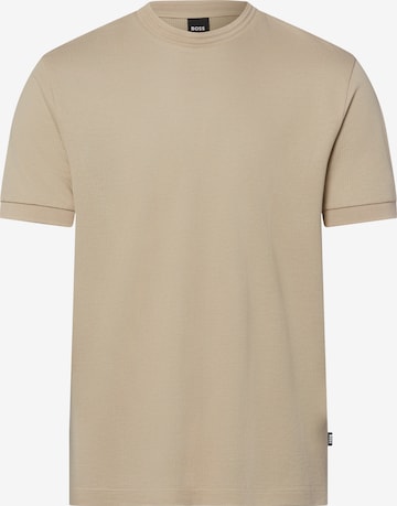 T-Shirt 'Thompson' BOSS en beige : devant