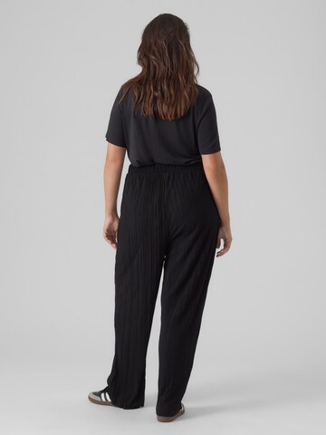 Wide Leg Pantalon Vero Moda Curve en noir
