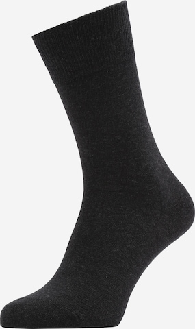 FALKE Athletic Socks in Black: front