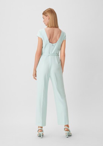 COMMA Jumpsuit in Blauw: terug