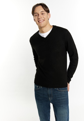 MO Sweater 'Reiswood' in Black: front