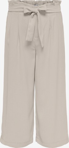 Wide Leg Pantalon à pince 'FLORENCE' ONLY en gris : devant