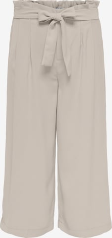 Wide Leg Pantalon à pince 'FLORENCE' ONLY en gris : devant