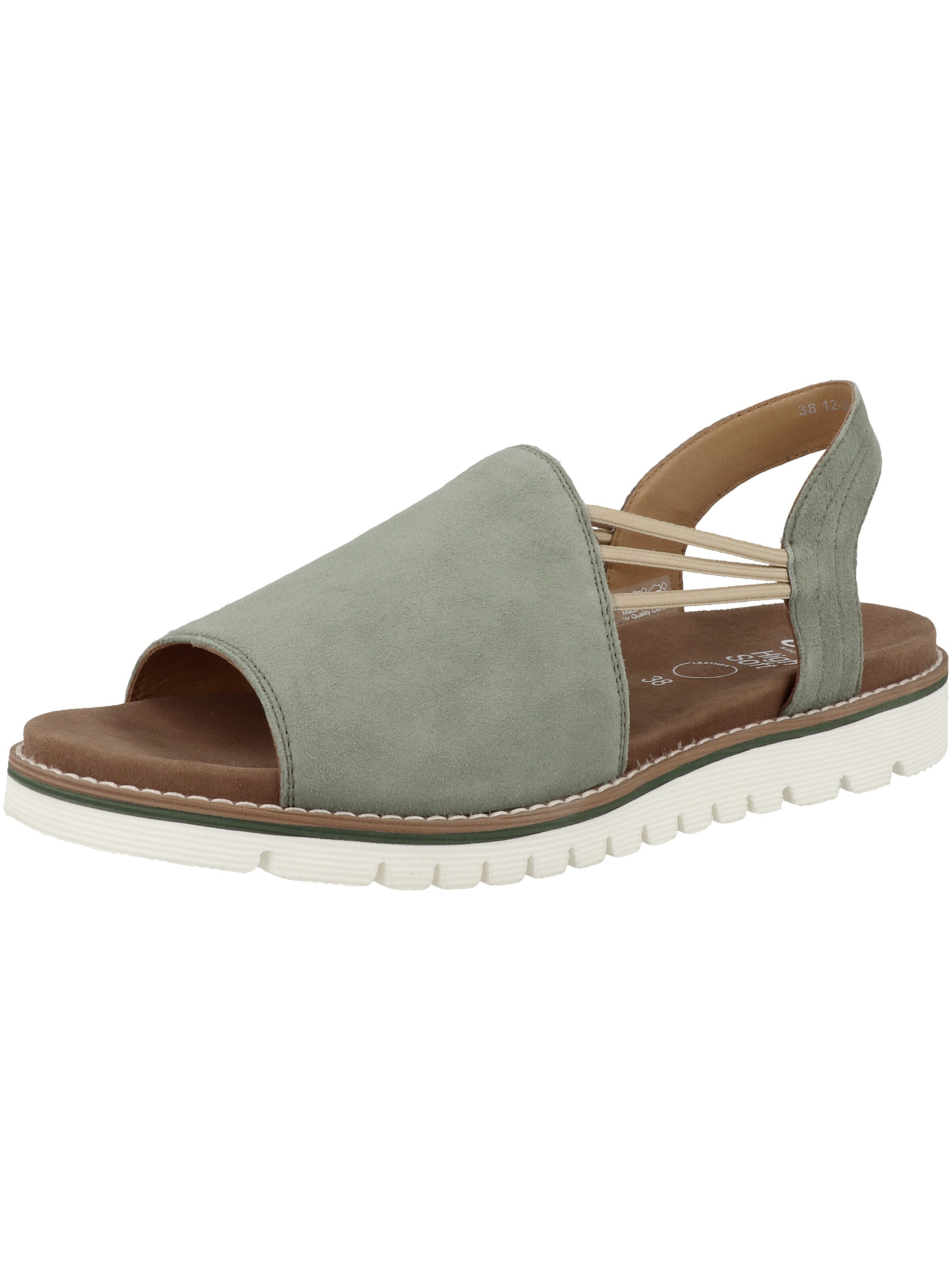 ARA Sandal in Green: front
