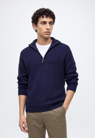 Petrol Industries Sweater in Blue: front