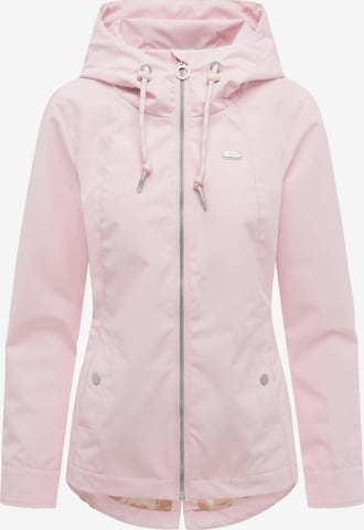 Giacca funzionale 'Monadde' di Ragwear in rosa: frontale