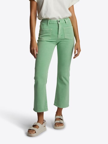 Rich & Royal Boot cut Jeans in Green: front