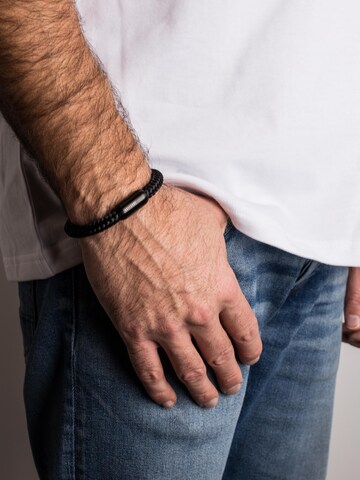 Akitsune Armband 'Portus'‌‌‌‌‌‌ in Schwarz