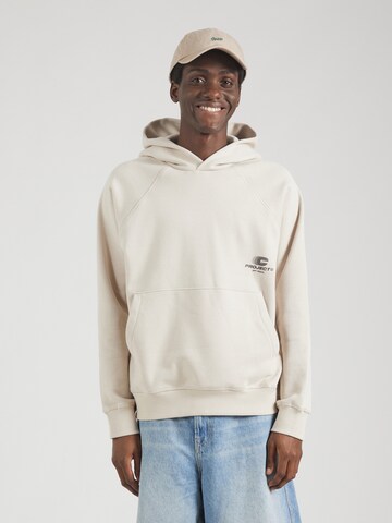 Sweat-shirt 'JCOTERRAIN' JACK & JONES en gris : devant