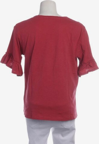 Velvet Top & Shirt in M in Red