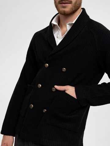 Antioch Knit Cardigan in Black