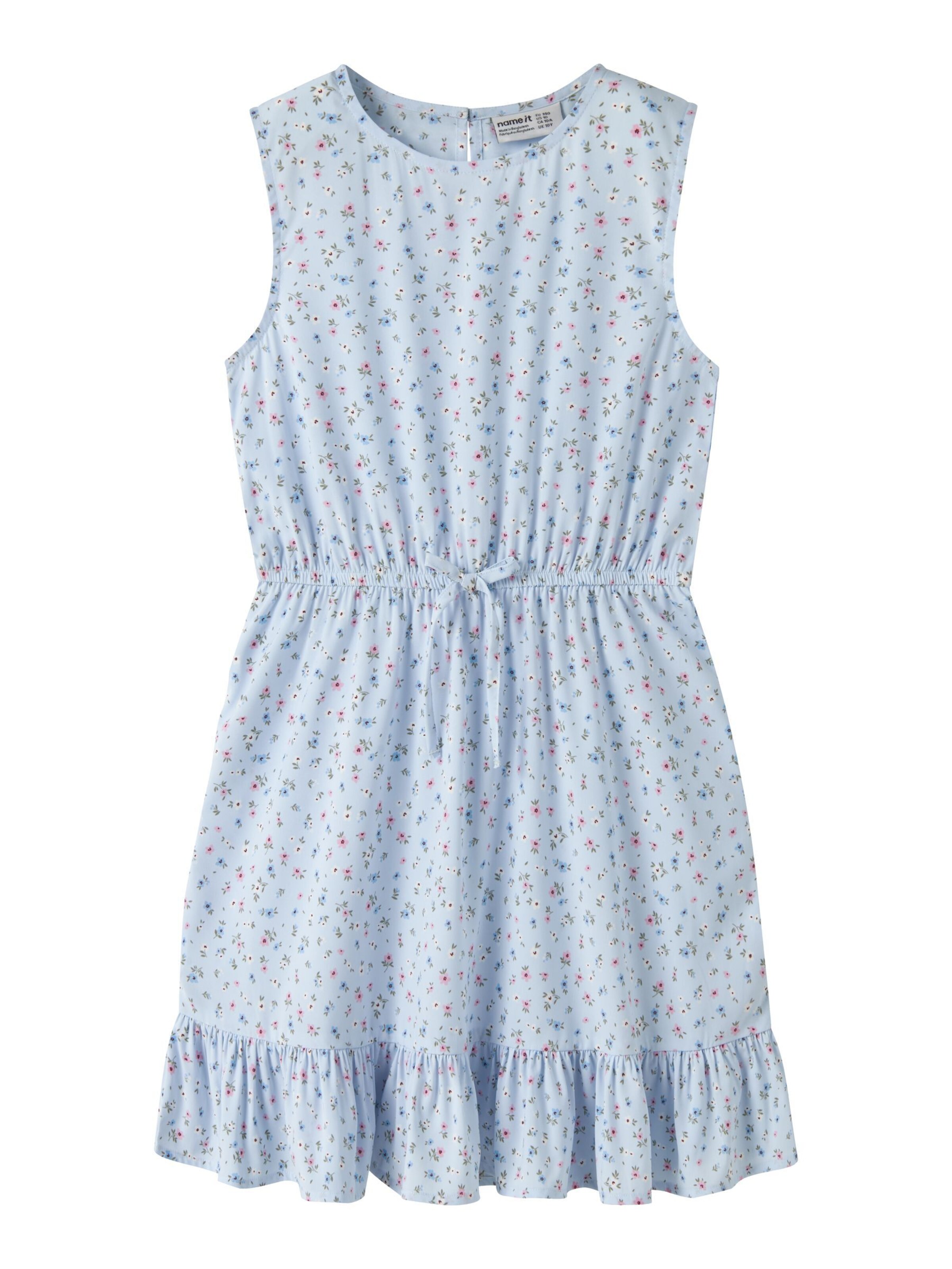 NAME IT Jurk 'Vinaya' in Blauw: voorkant