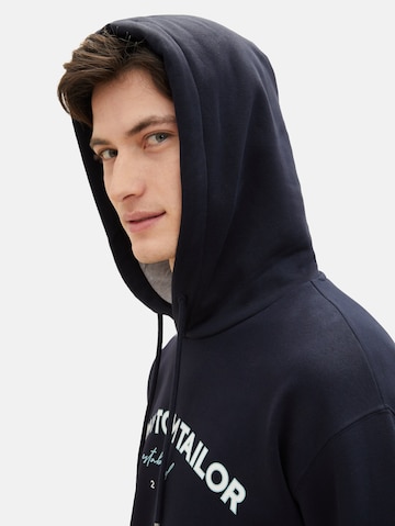 TOM TAILOR DENIM Sweatshirt i blå