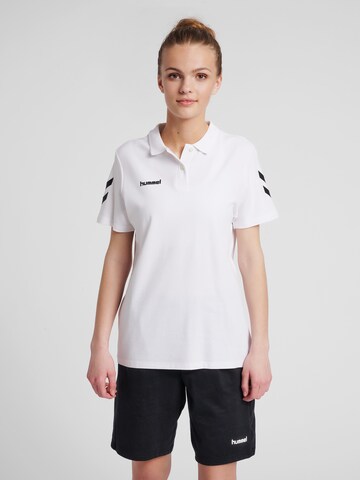 Hummel - Camisa em branco: frente