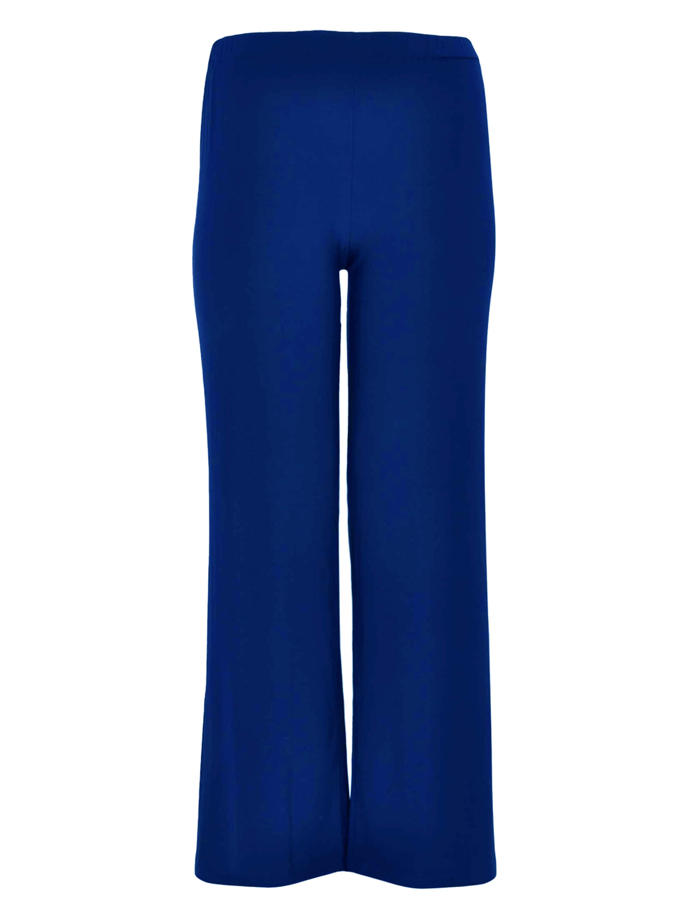 YOEK Broek in Blauw: voorkant