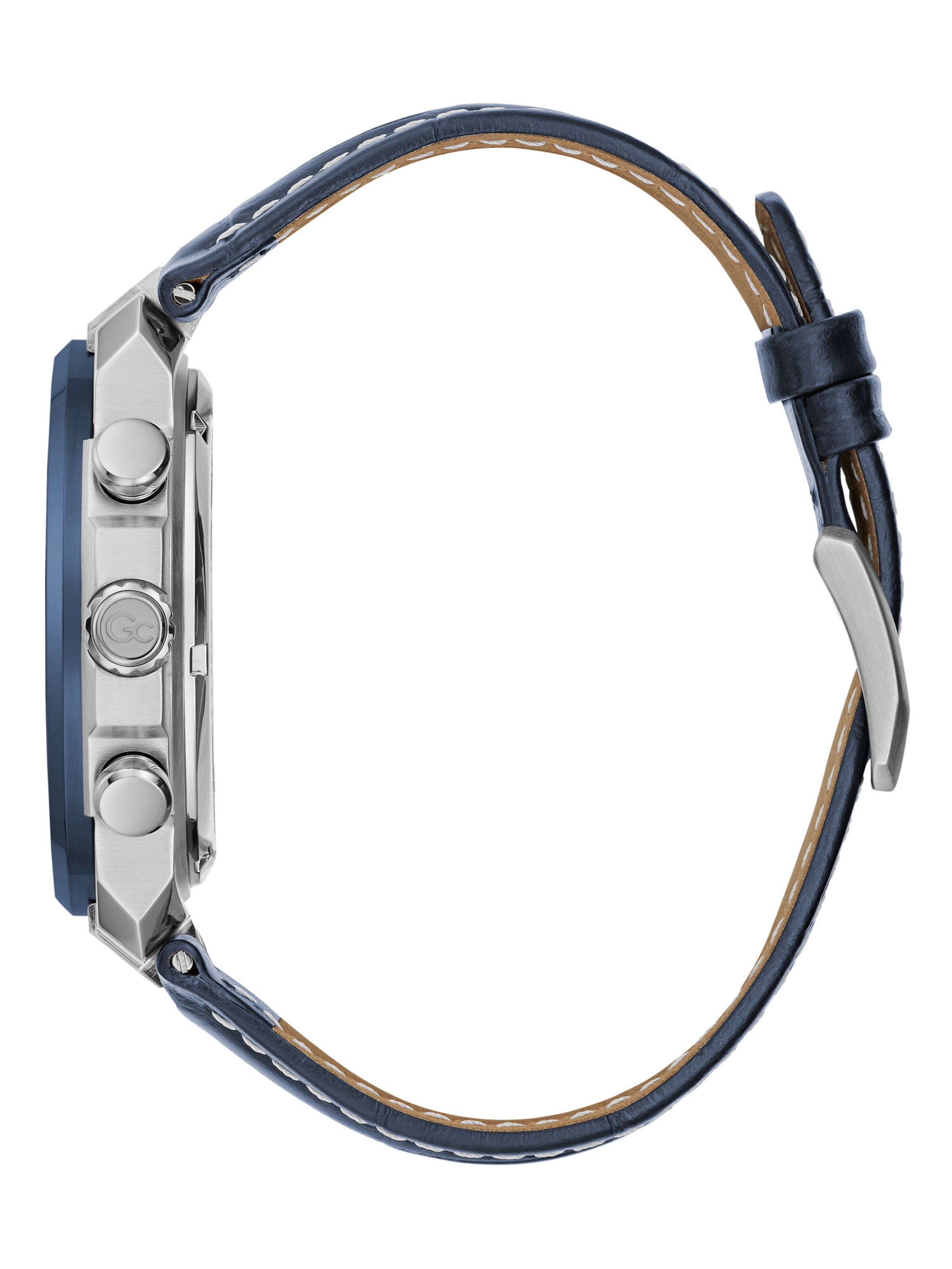 Gc Analogt ur 'First Class' i blå