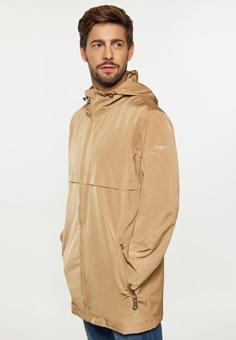 Veste fonctionnelle DreiMaster Maritim en beige : devant