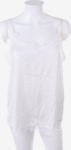 TOM TAILOR DENIM Top & Shirt in L in White: front