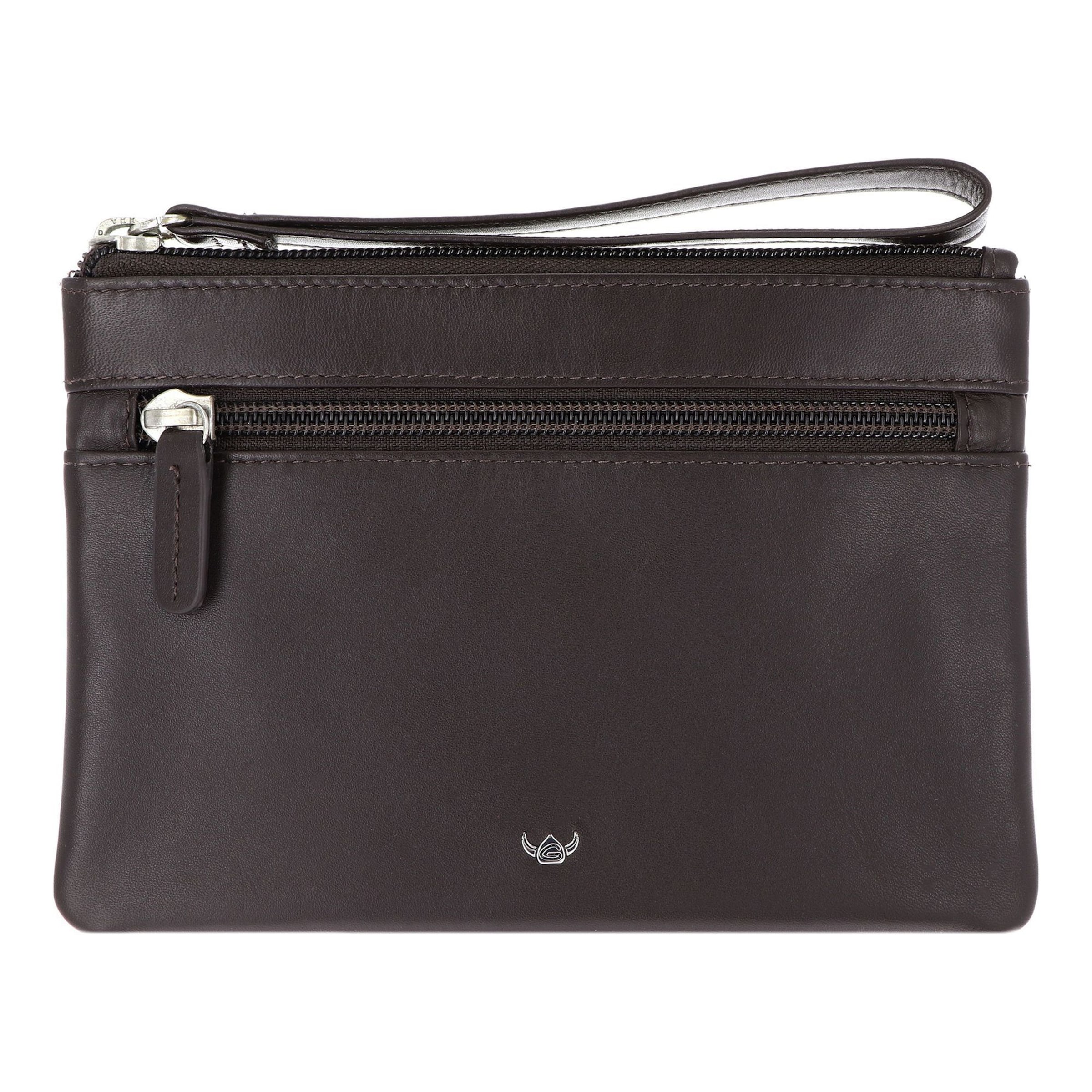 GOLDEN HEAD Smartphone case 'Polo' in Brown: front