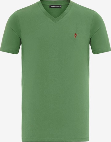 T-Shirt Jacey Quinn en vert : devant