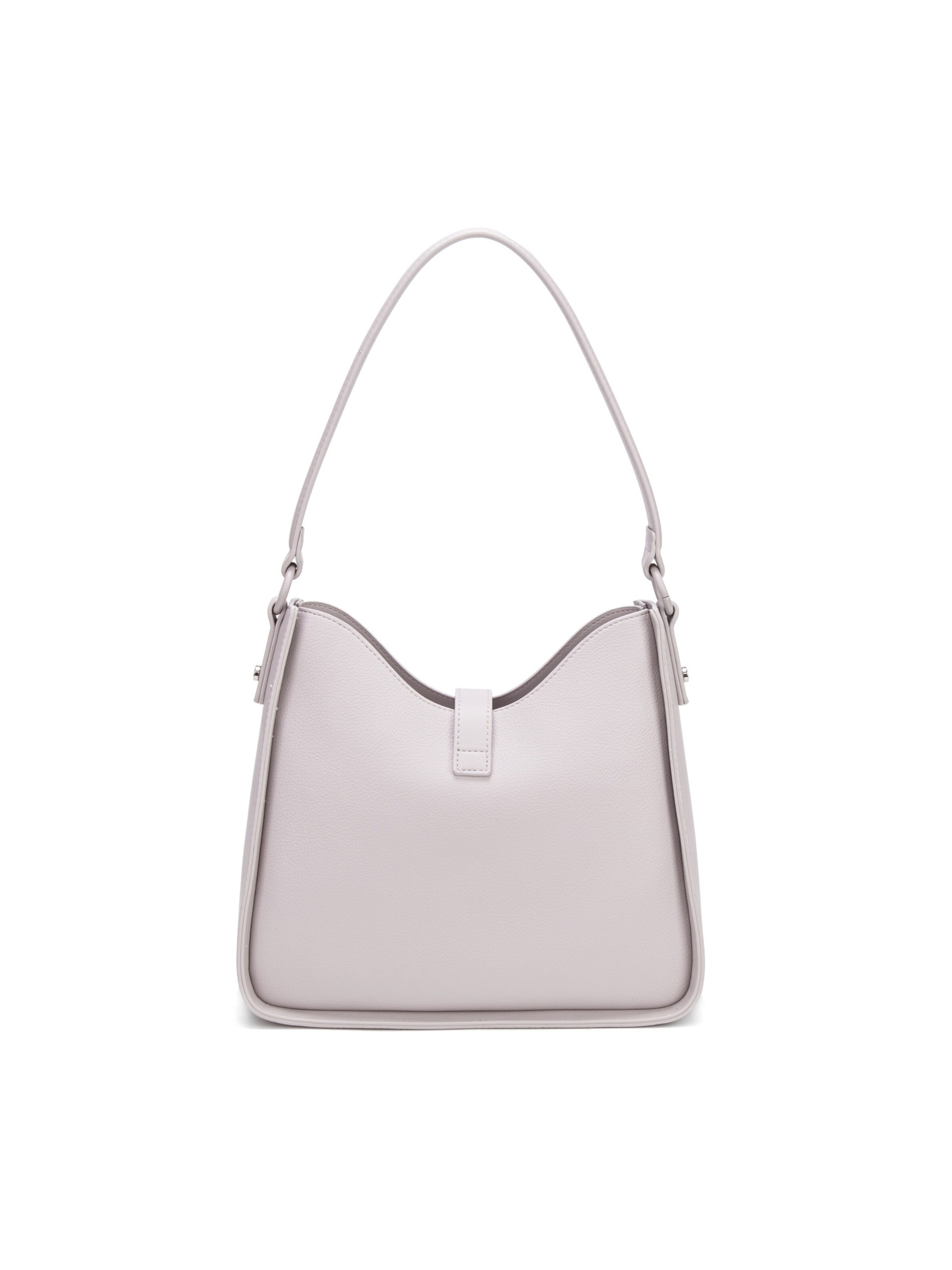 Borsa a spalla 'Borsa a Spalla David Jones Ecopelle con Chiusura Bottone e Zip' di David Jones in lilla