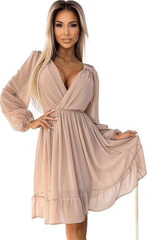 amorubi.com Dress in Beige: front