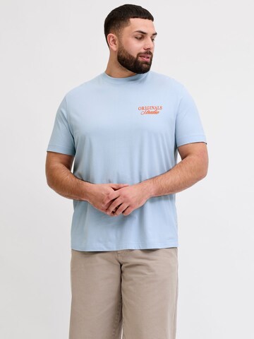 Jack & Jones Plus Bluser & t-shirts 'JORNorrebro' i blå