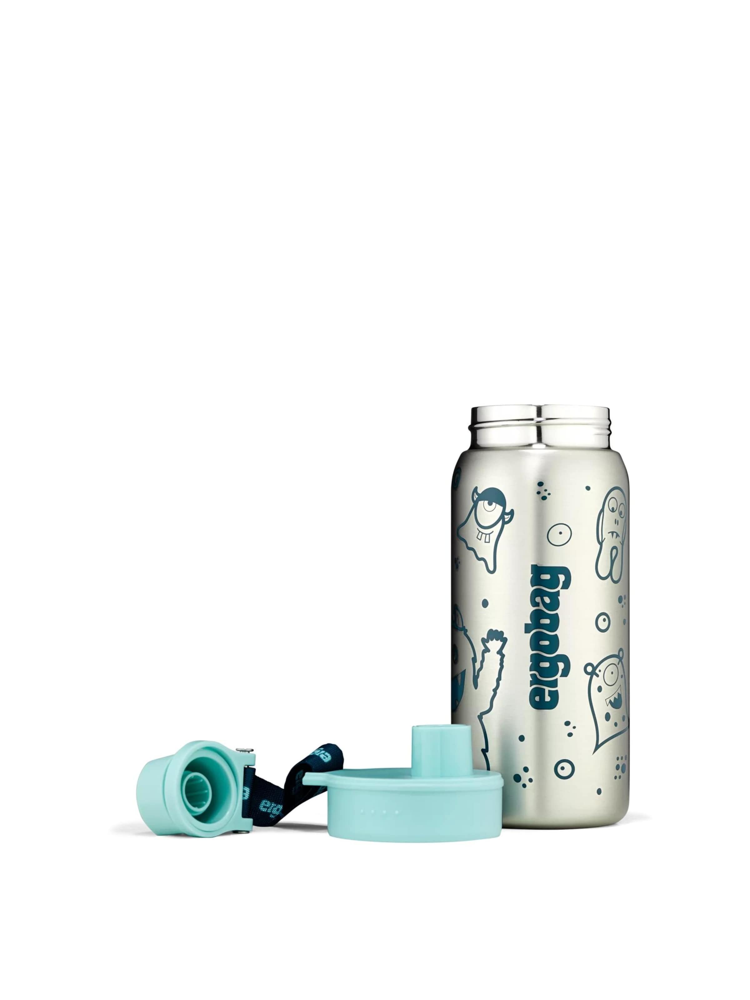 ergobag Drinking Bottle 'Trinkflasche Edelstahl Trinkflasche' in Green
