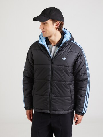 ADIDAS ORIGINALS - Chaqueta de entretiempo 'Adicolor' en negro: frente