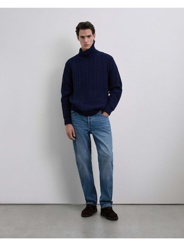 Scalpers Tröja 'Eight' i blå: framsida