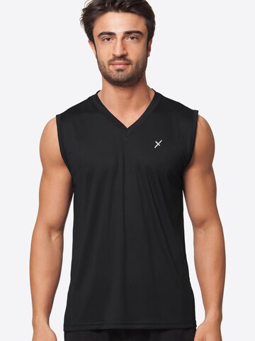 cflex Performance Shirt in Black: front