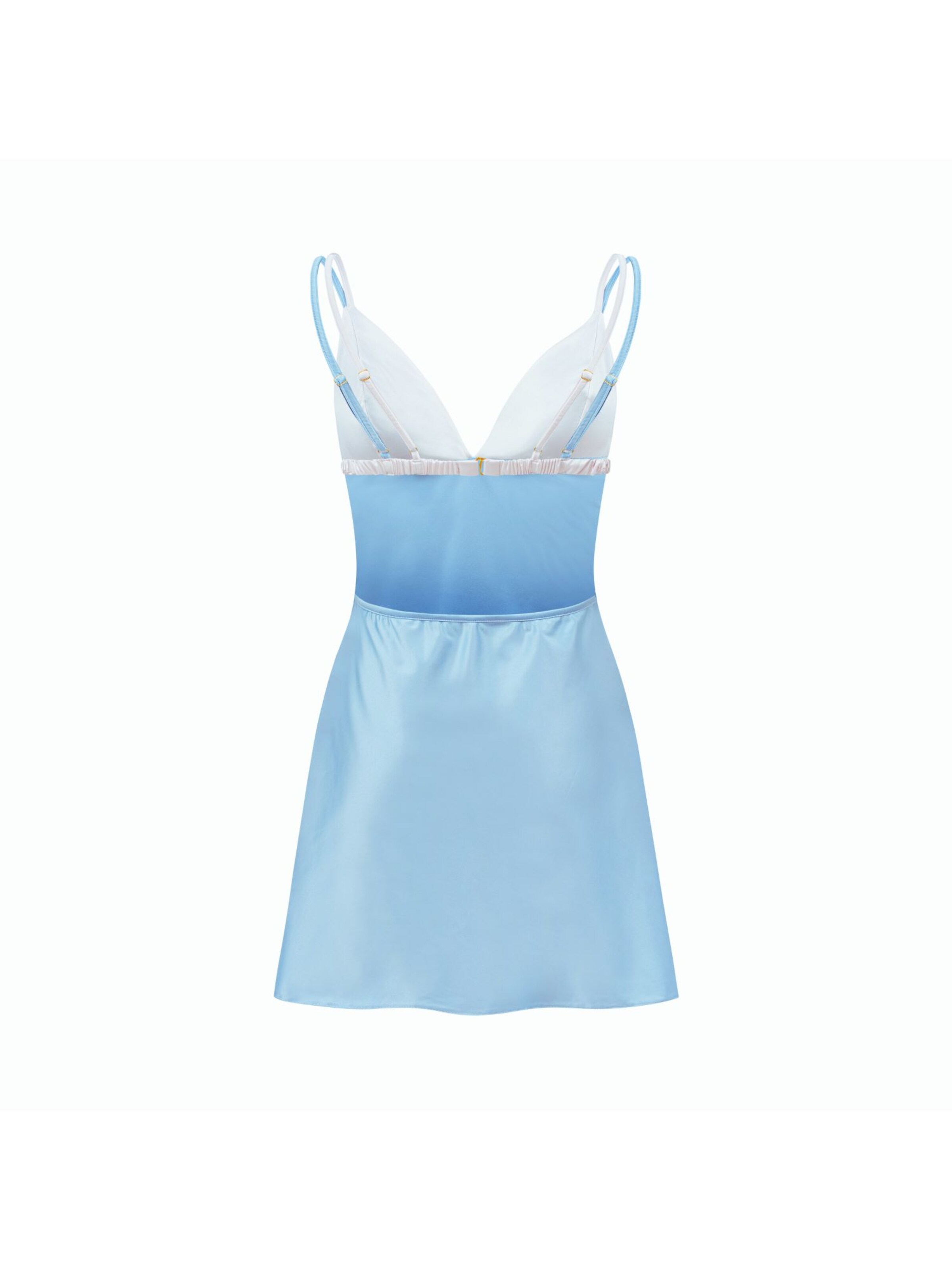 EKCENTRIK Zomerjurk 'Baby Blue' in Blauw